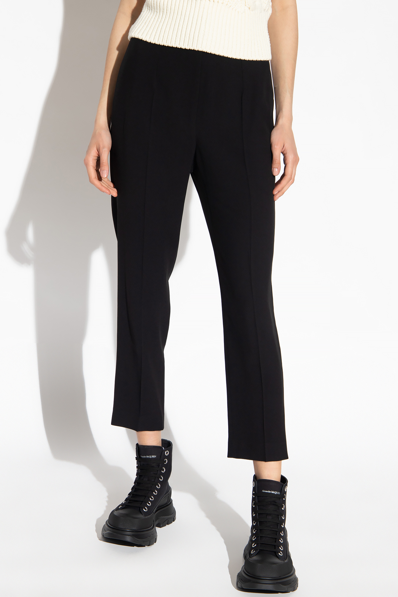 Alexander McQueen Pleat-front trousers