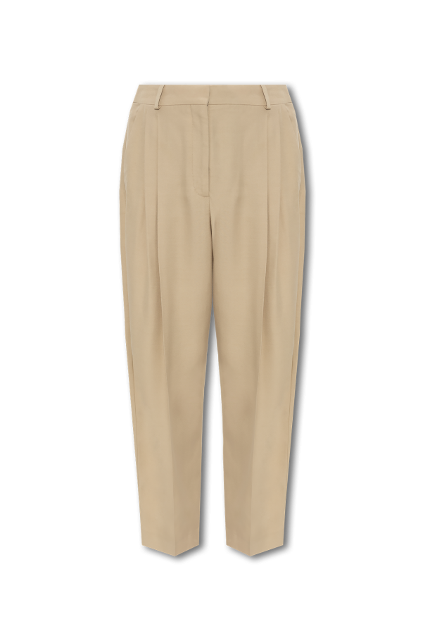 Stella McCartney Spodnie z zakładkami
