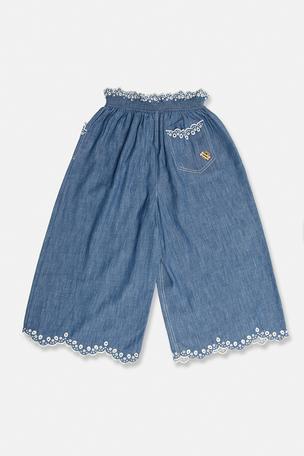 Zimmermann Kids Wide-legged jeans