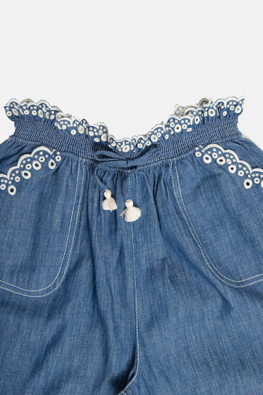 Zimmermann Kids Wide-legged jeans