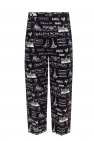 Balenciaga BLACK Printed trousers