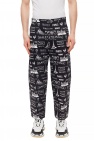 Balenciaga BLACK Printed trousers