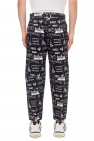 Balenciaga BLACK Printed trousers