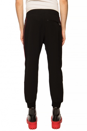 Alexander McQueen Side-stripe sweatpants