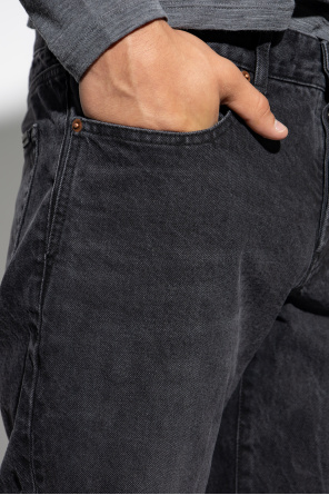 Saint Laurent Jeans with logo patch