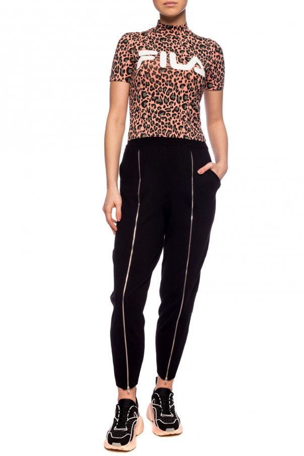 Stella McCartney Trousers with zippers