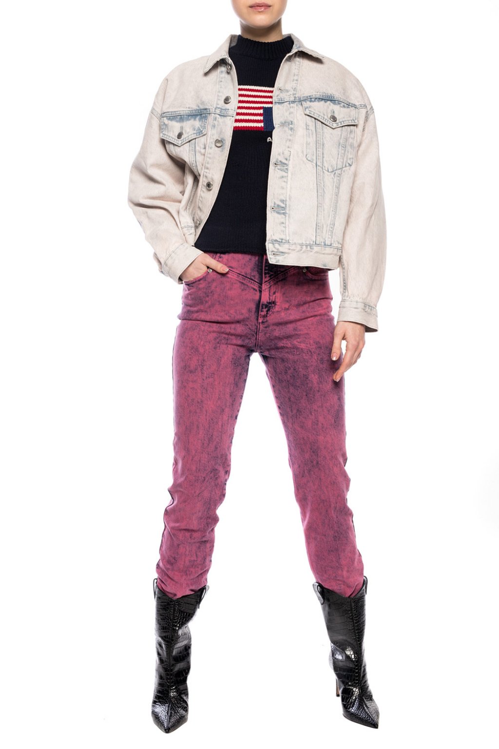 stella mccartney high waisted jeans