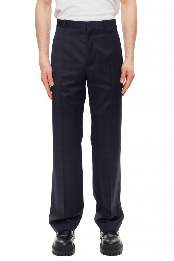 Balenciaga Patterned creased trousers | Men's Clothing | Vitkac