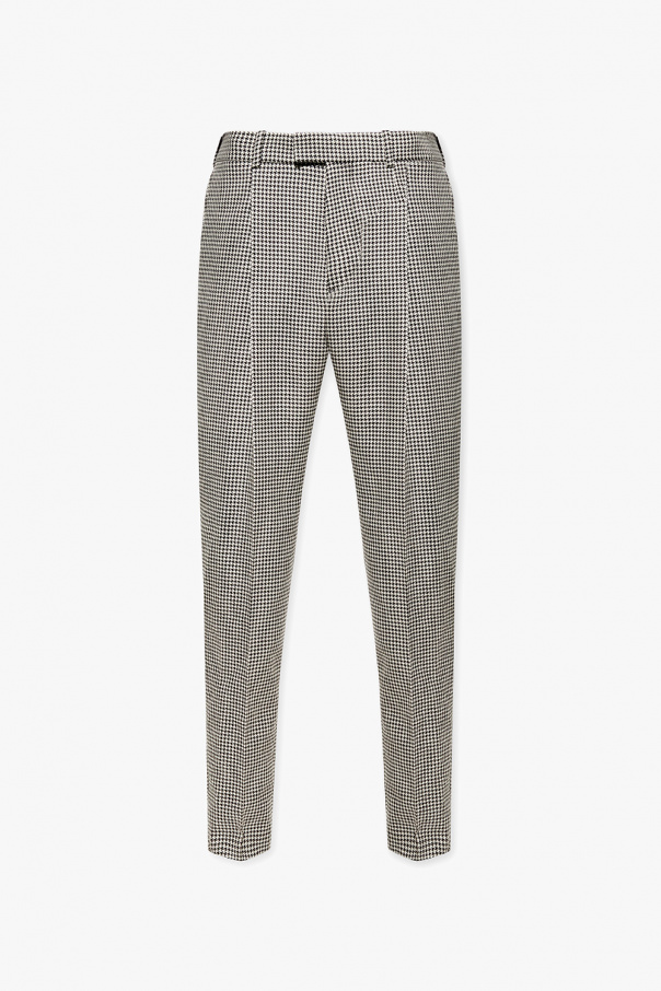 Alexander McQueen Houndstooth trousers