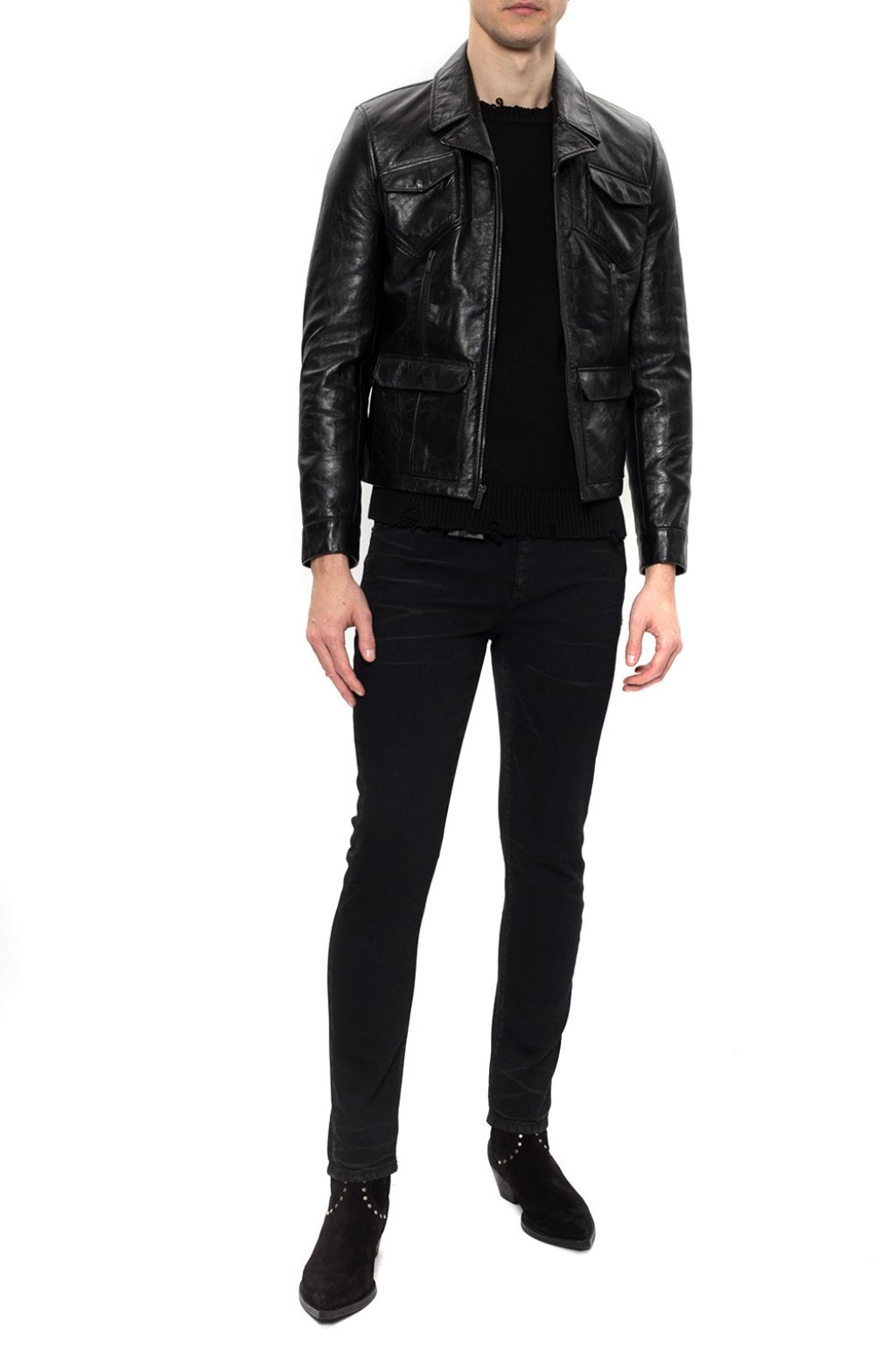 Saint Laurent Tapered leg jeans