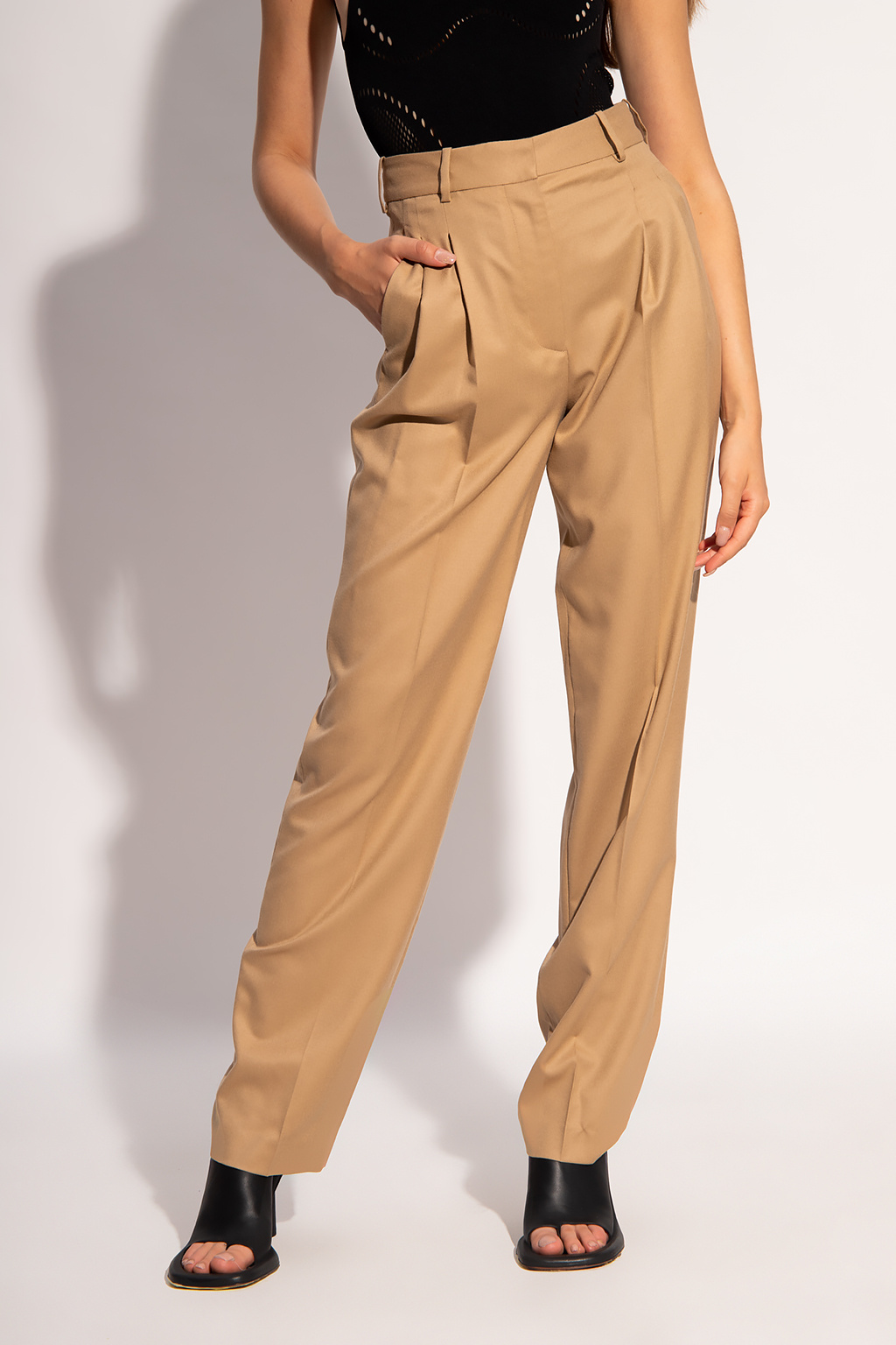 Stella McCartney Pleat-front trousers