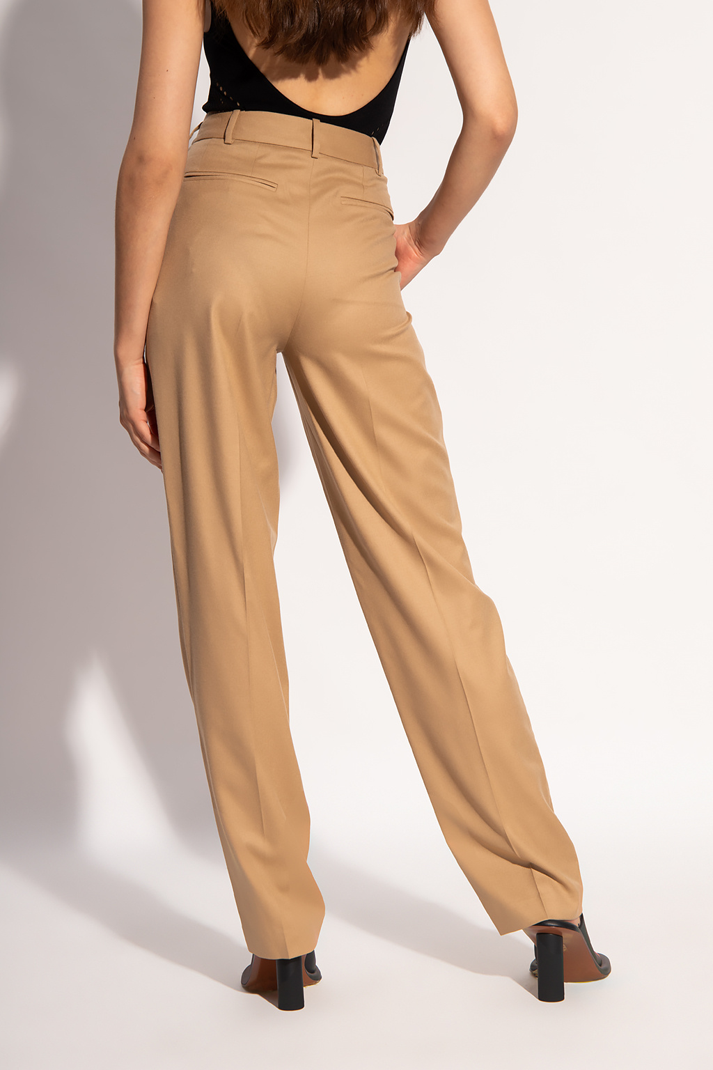 Stella McCartney Pleat-front Gabbana trousers