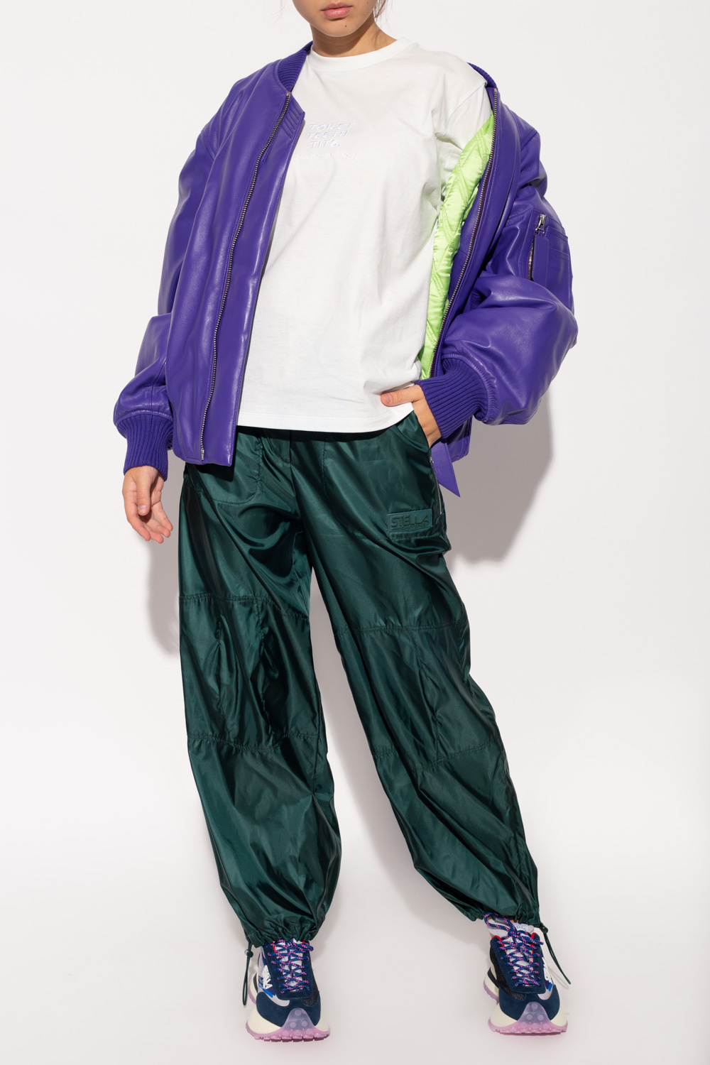 Stella McCartney Trousers with logo