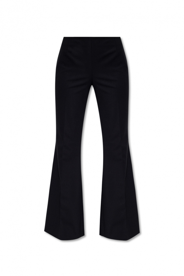Stella McCartney Pleat-front bodycon trousers