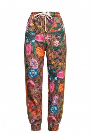 Logo-printed sweatpants od Gucci