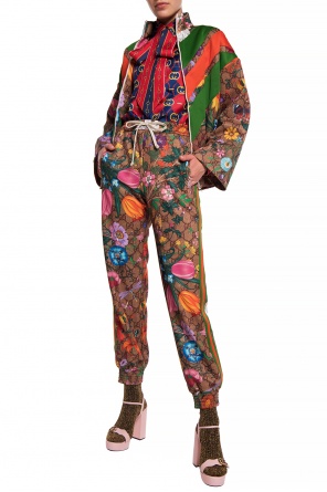 Logo-printed sweatpants od Gucci