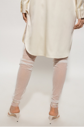 The Row ‘Ensley’ transparent trousers