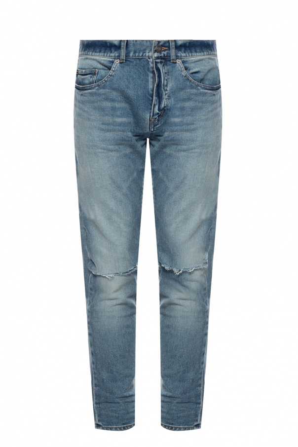 Saint Laurent Jeans with holes
