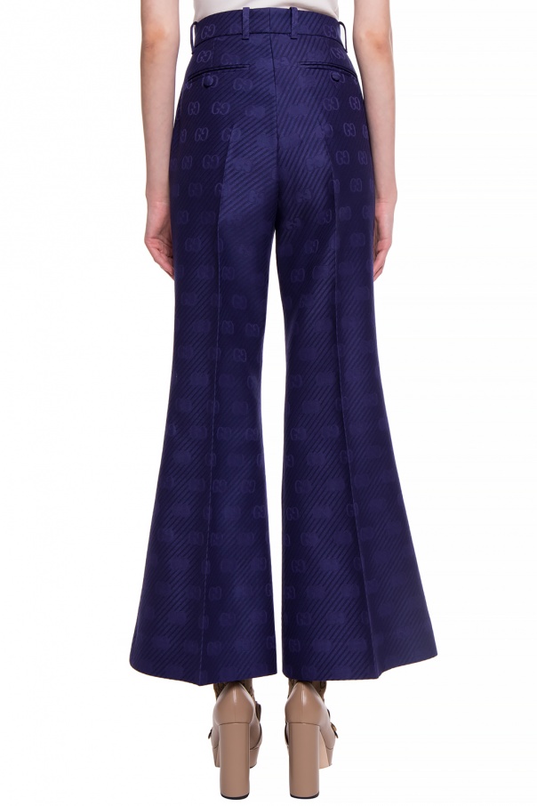 gucci flared trousers
