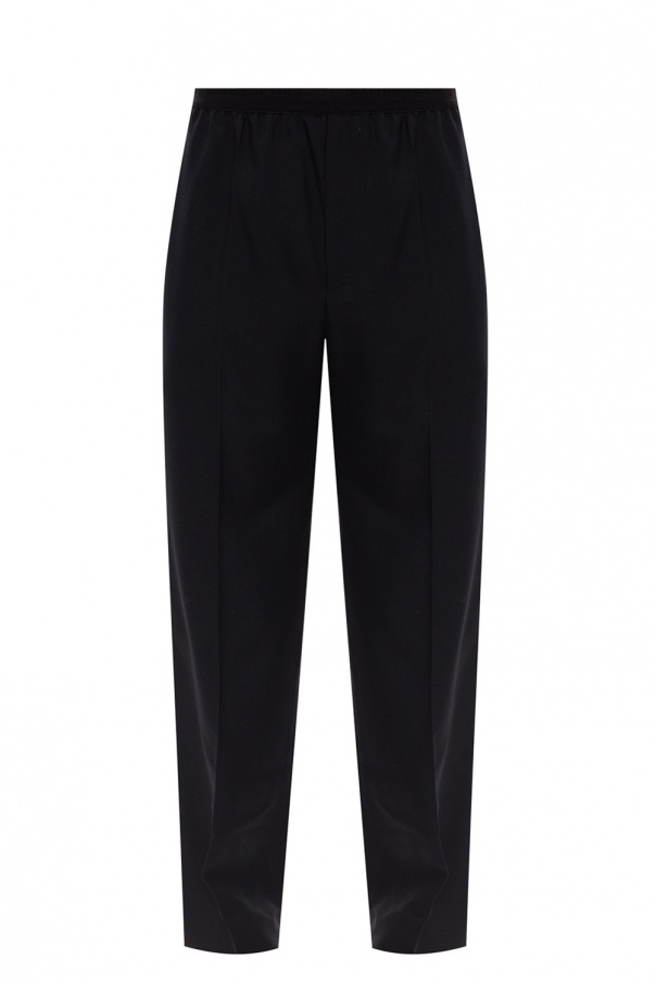 Balenciaga Pleat-front straight-leg trousers