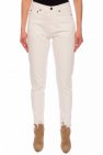 Saint Laurent WHITE High-waisted jeans