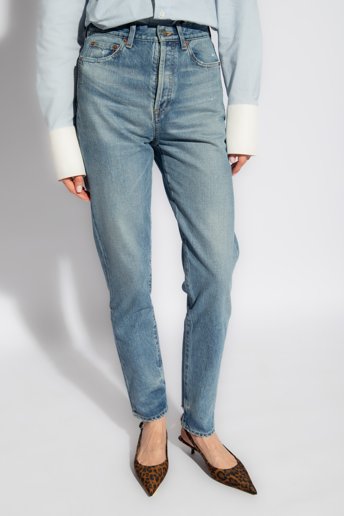 Saint Laurent Tapered leg jeans