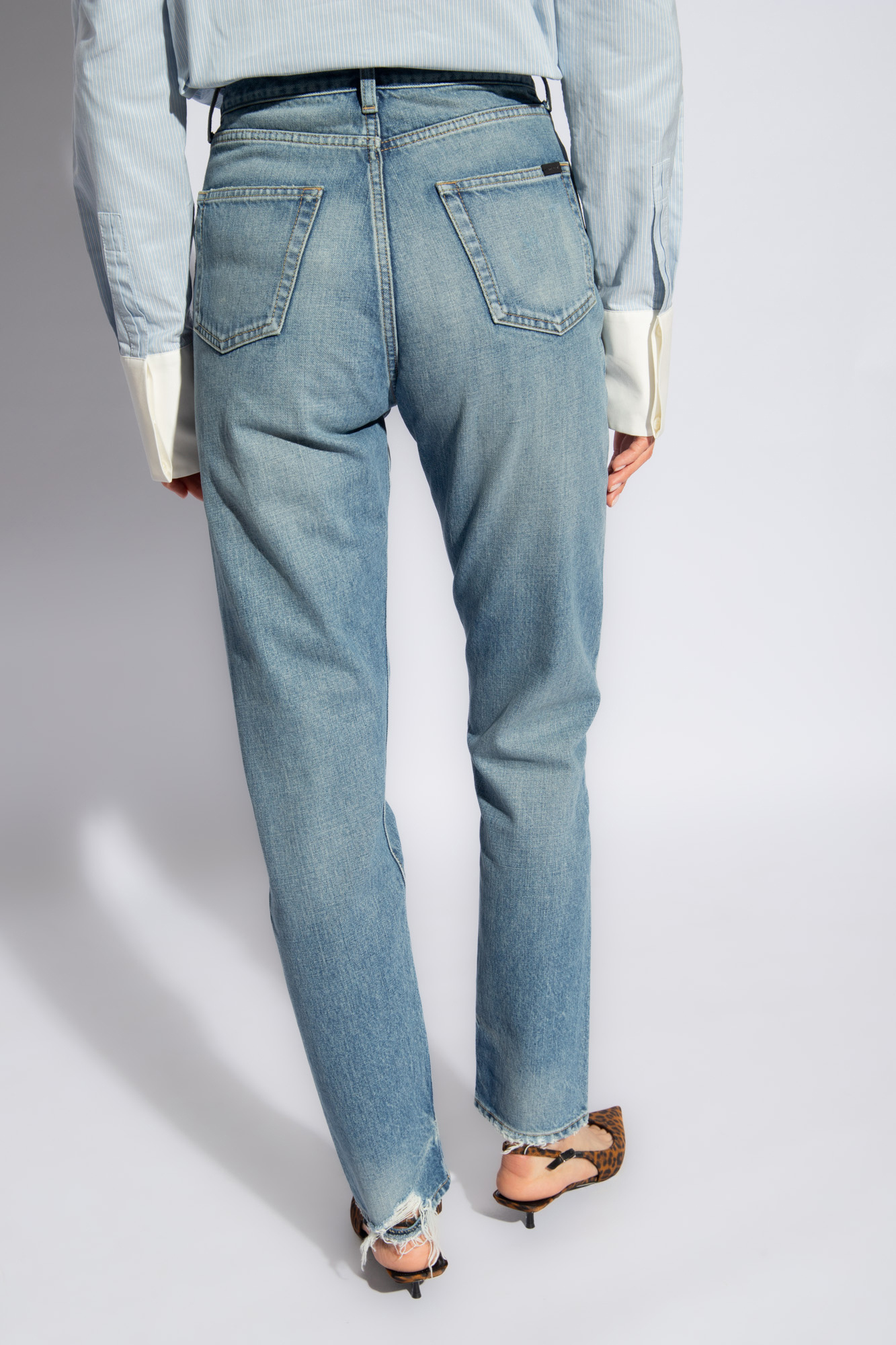 Saint Laurent Tapered leg jeans