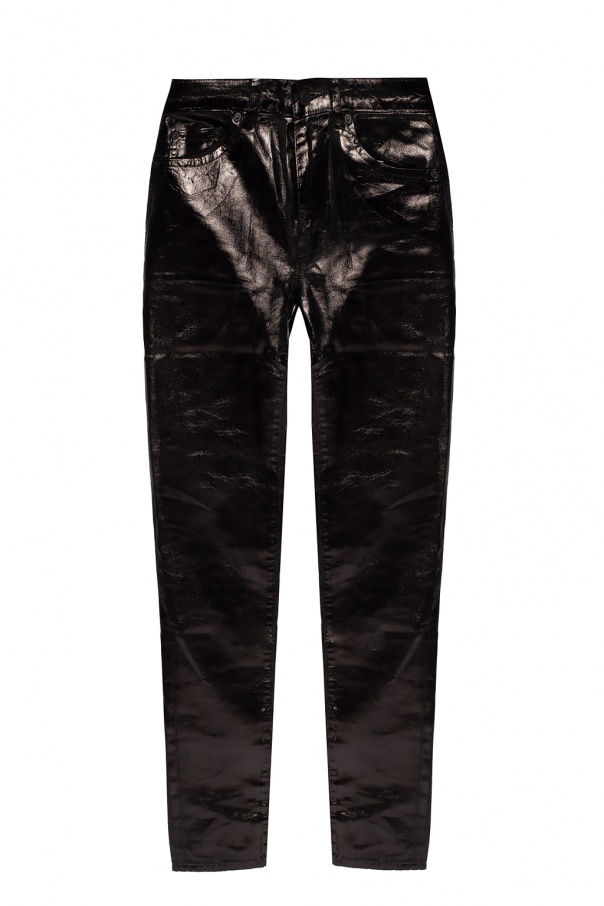 Saint Laurent Waxed jeans