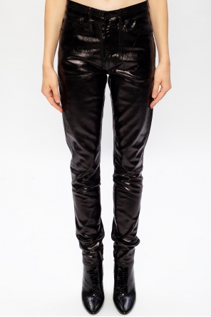 Saint Laurent Waxed jeans