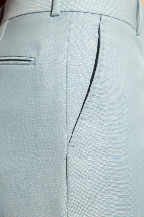 Alexander McQueen Pleat-front Wei trousers