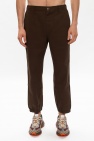 Gucci trousers koton with logo