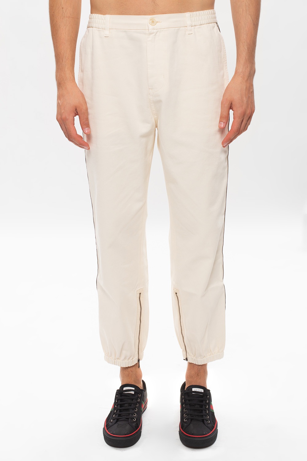 Gucci Trousers with logo