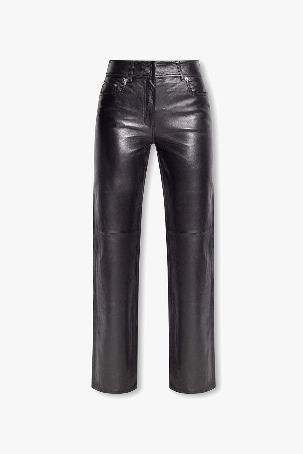 STAND STUDIO Lamb leather trousers