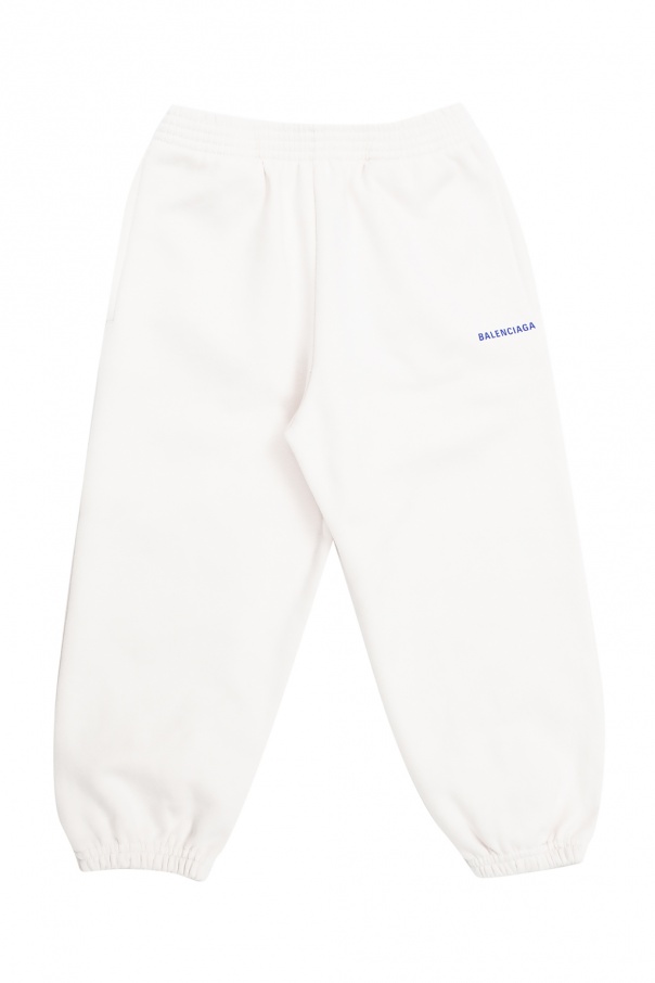 Sweatpants with logo od Balenciaga Kids
