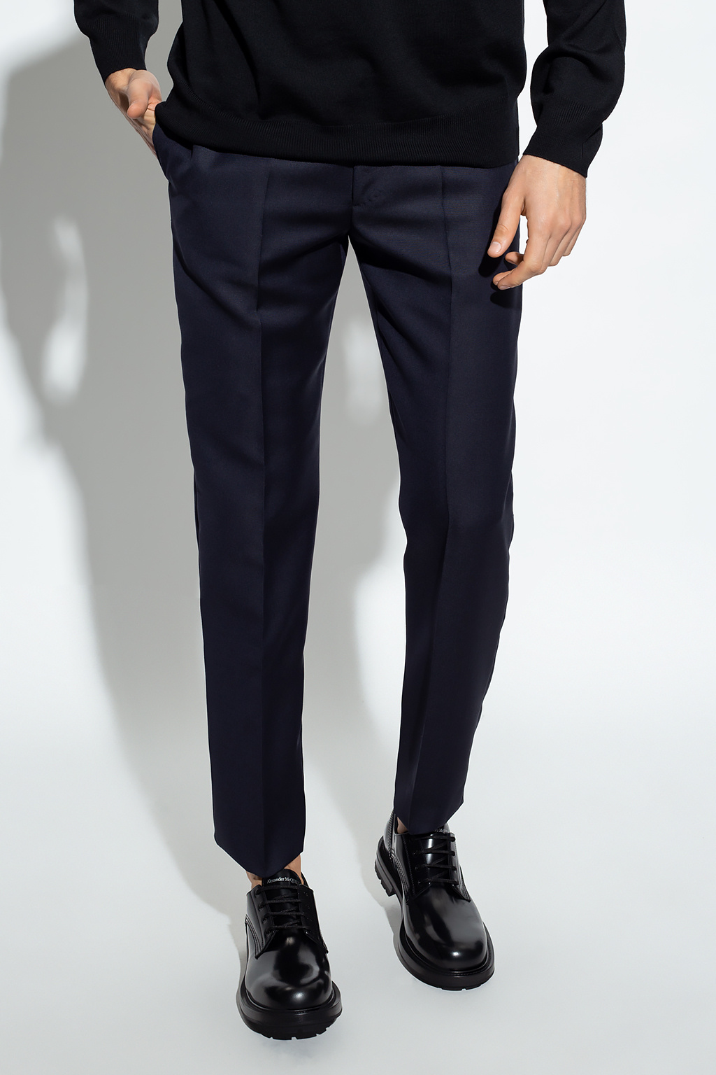 Alexander McQueen Pleat-front trousers