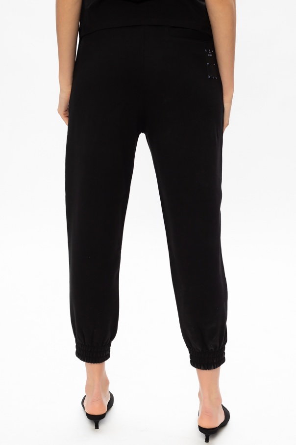 MCQ, High-Rise Flared Leggings, Women, Black 1000