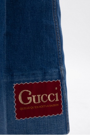 Gucci 锥形裤腿牛仔裤