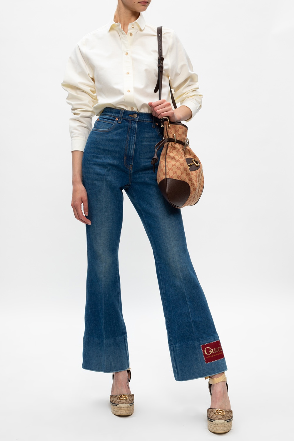 Gucci Flared leg jeans