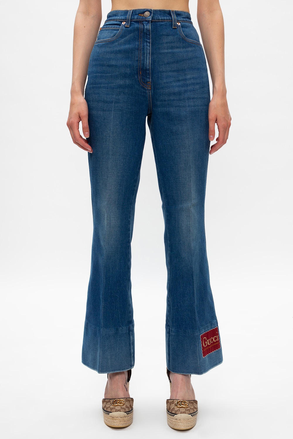 Gucci Flared leg jeans