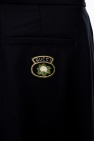 Gucci Kids NAVY BLUE Pleat-front wool trousers