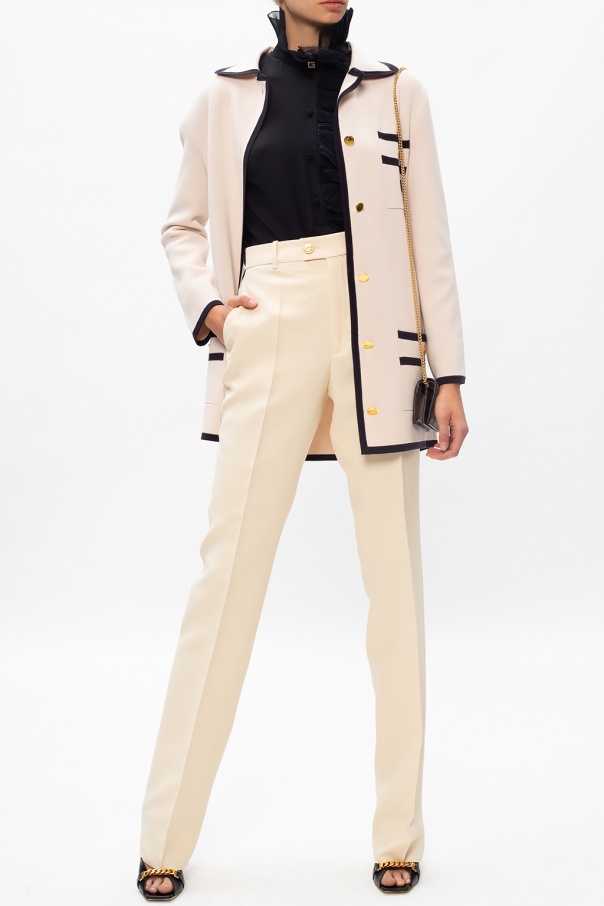 Gucci Pleat-front trousers