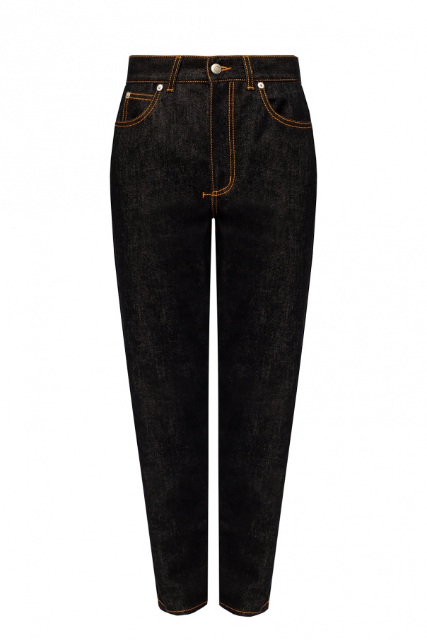 Alexander McQueen Logo-patched jeans