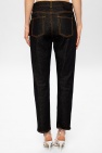 Alexander McQueen Logo-patched jeans