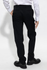 Alexander McQueen BLACK Wool trousers