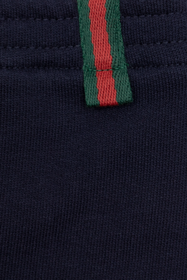 Gucci Kids Bawełniane spodnie dresowe