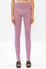 Gucci Sheer leggings with logo