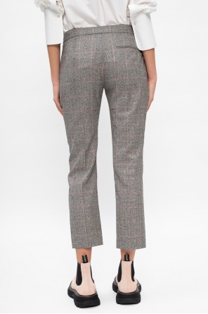 Alexander McQueen Patterned trousers