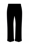 Saint Laurent Pleat-front wool trousers