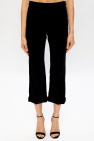 Saint Laurent Pleat-front wool trousers