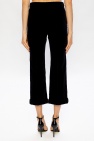 Saint Laurent Pleat-front wool trousers